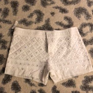 Free People Panema Mirror Detail Shorts Sz 6 NWT